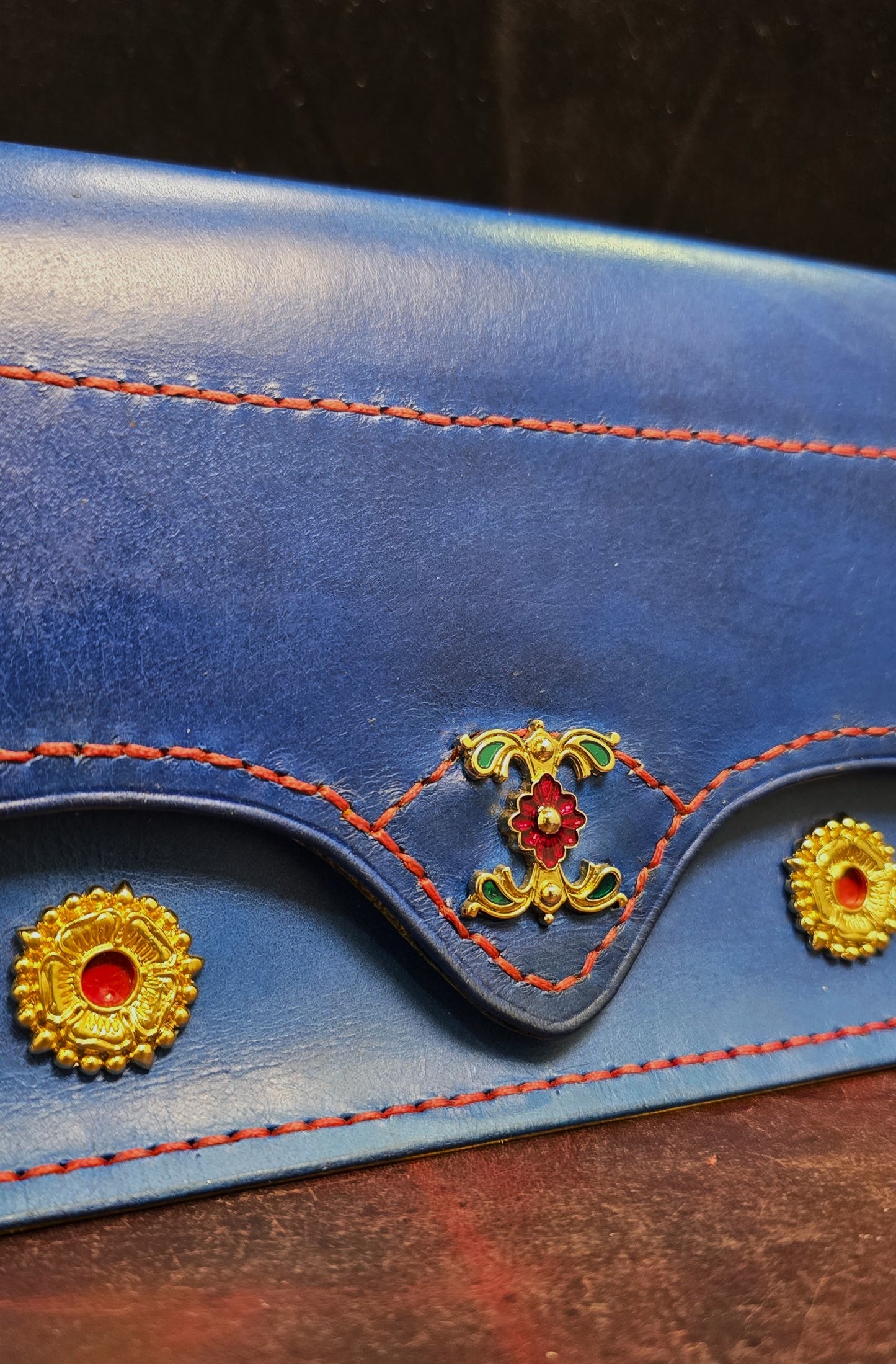 Medieval Evening Purse "Jeanne" 24K Gold Plate