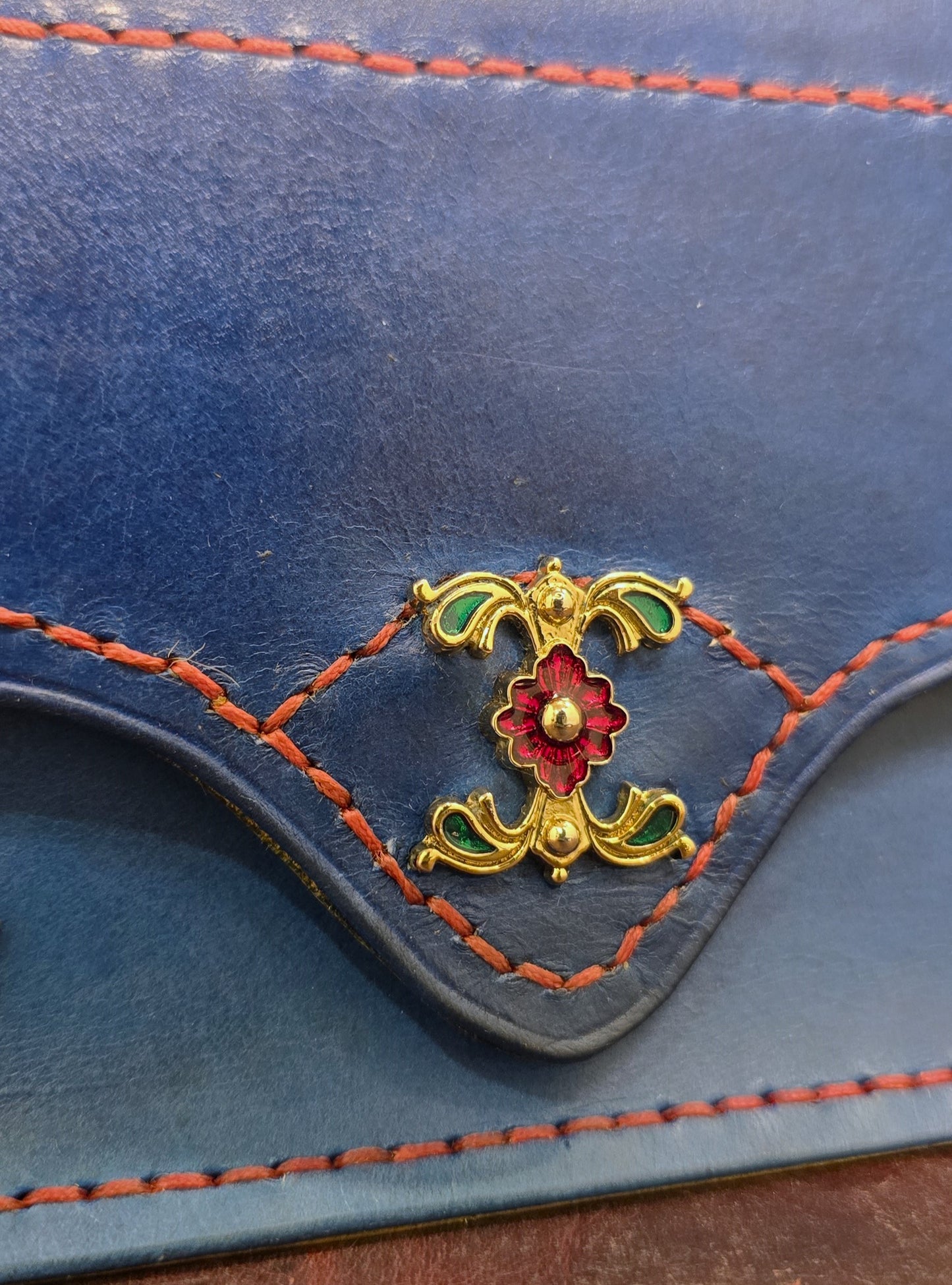Medieval Evening Purse "Jeanne" 24K Gold Plate