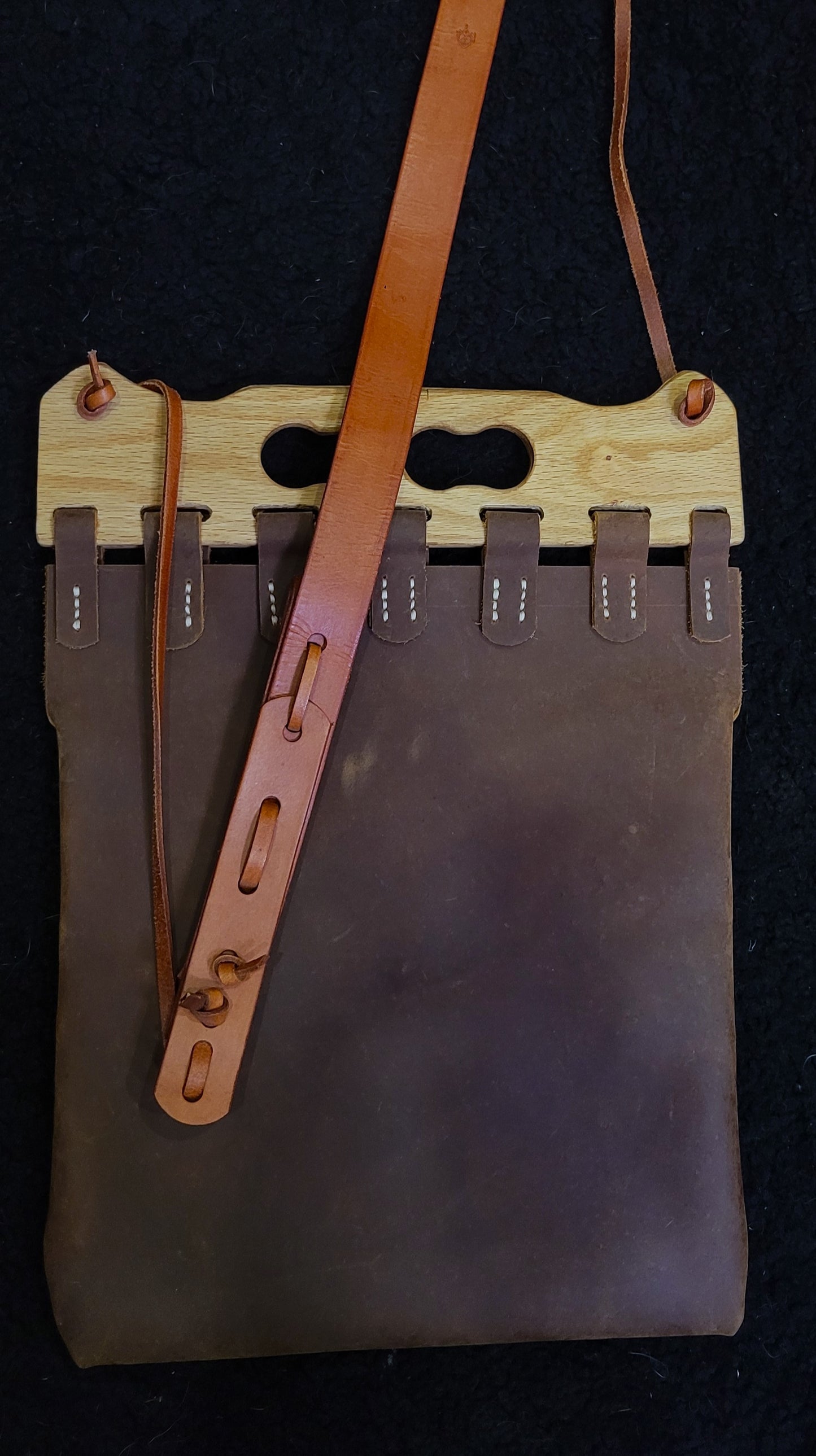 Leather Shoulder bag - brown