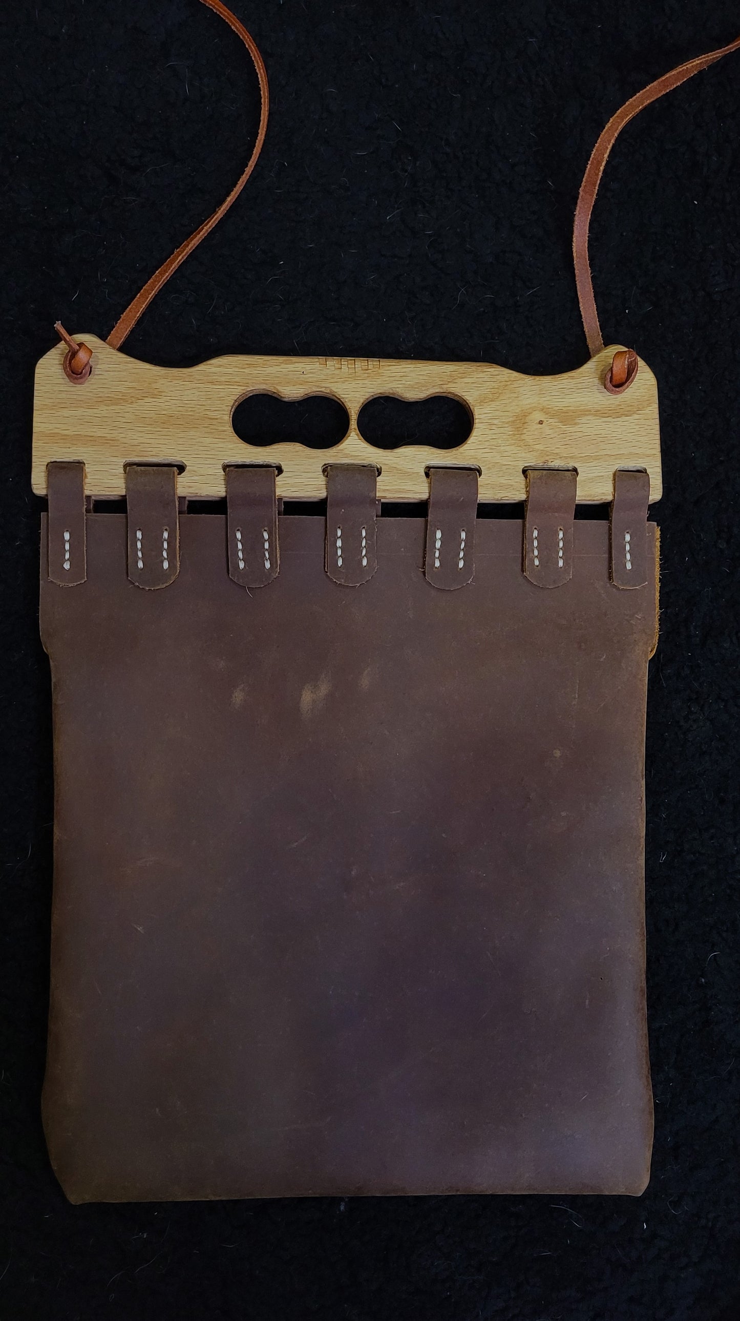 Leather Shoulder bag - brown