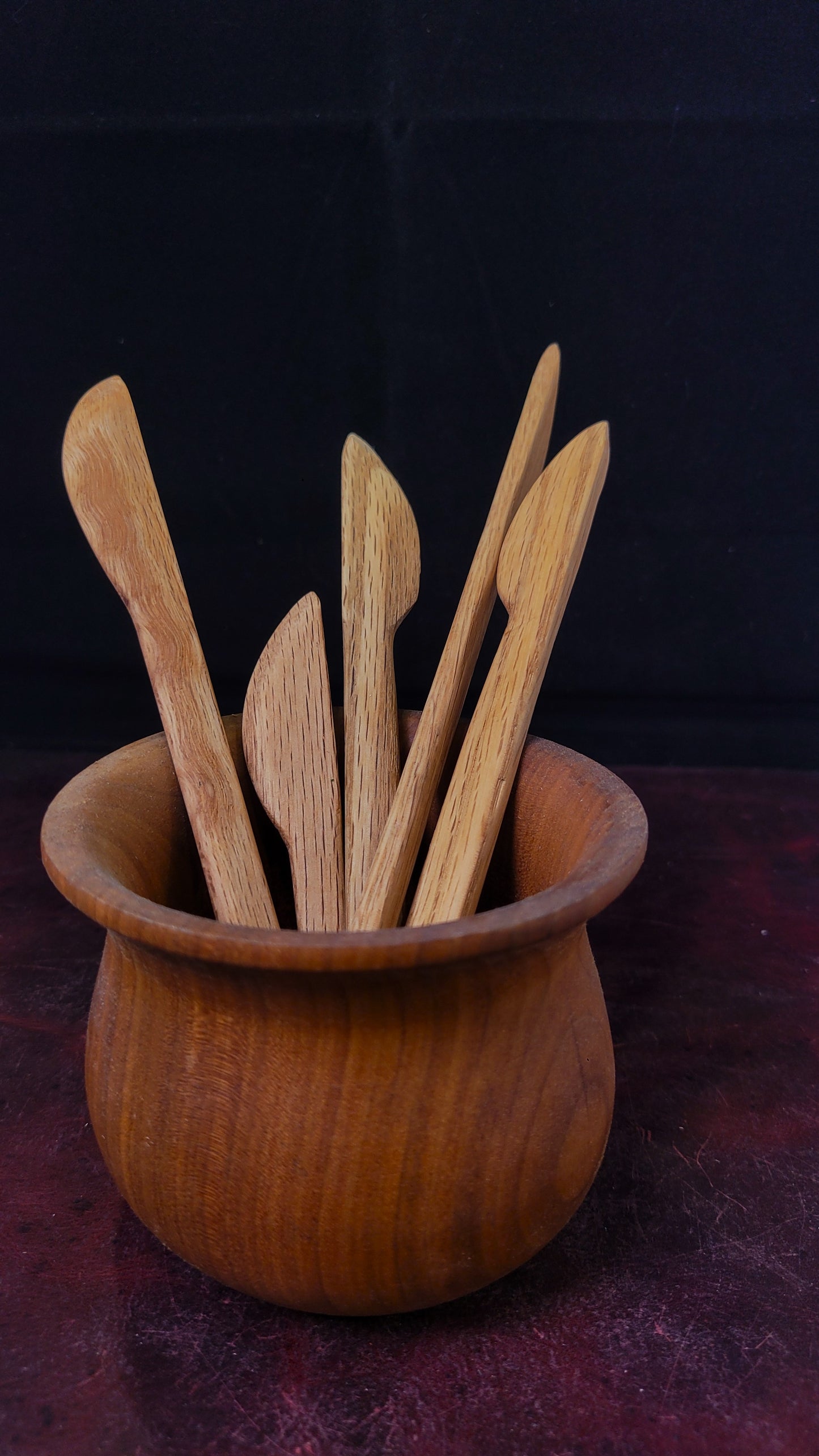 oak stir stick