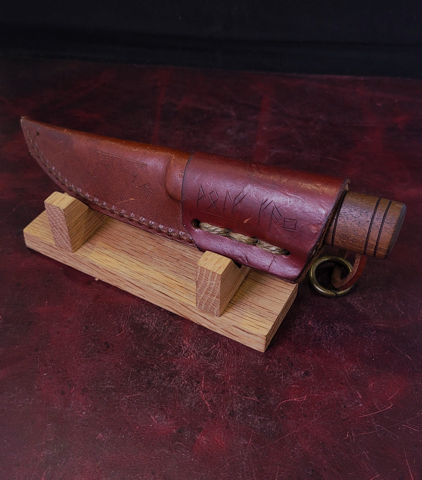 Viking fixed Knife - 1095 Steel