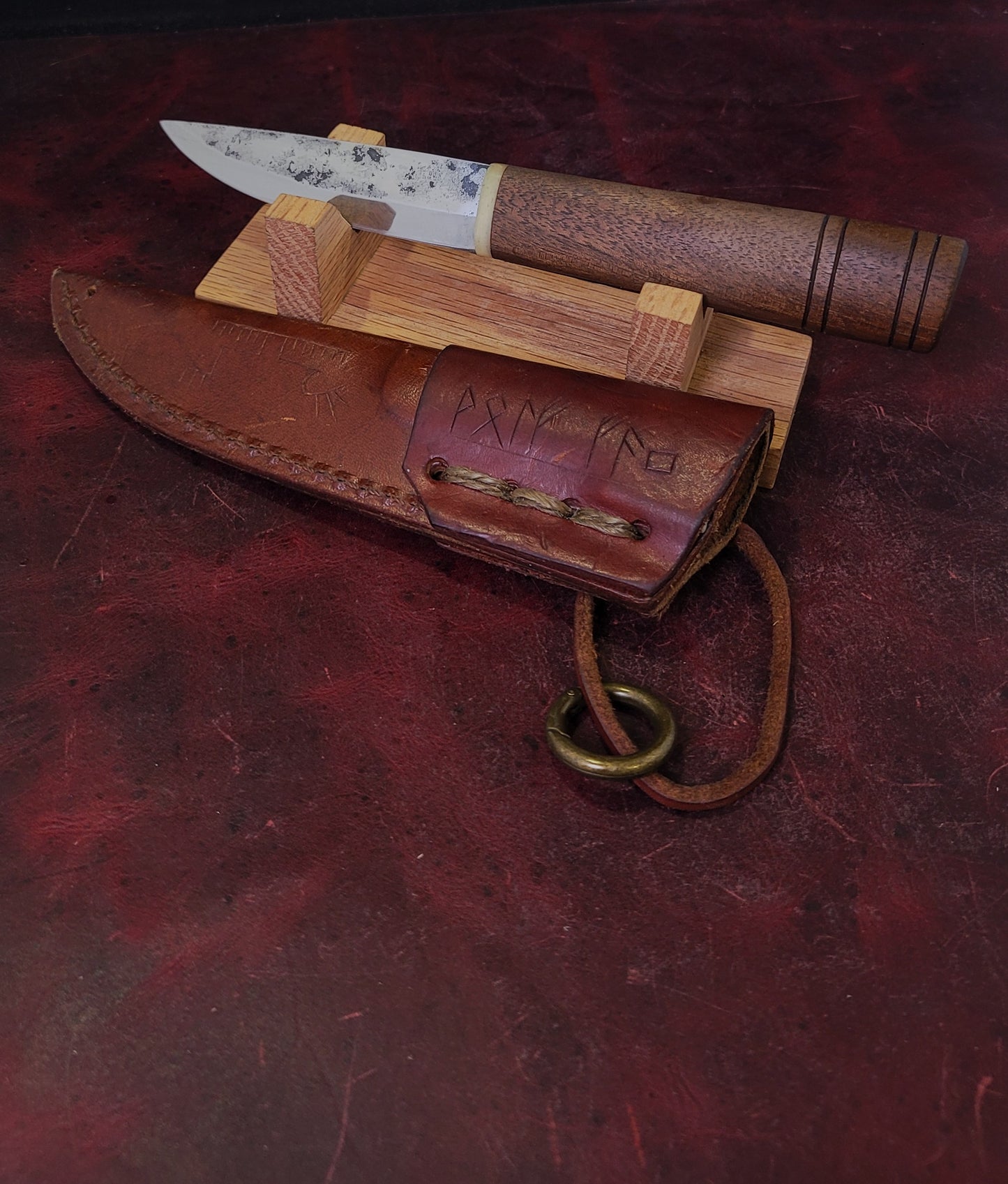 Viking fixed Knife - 1095 Steel