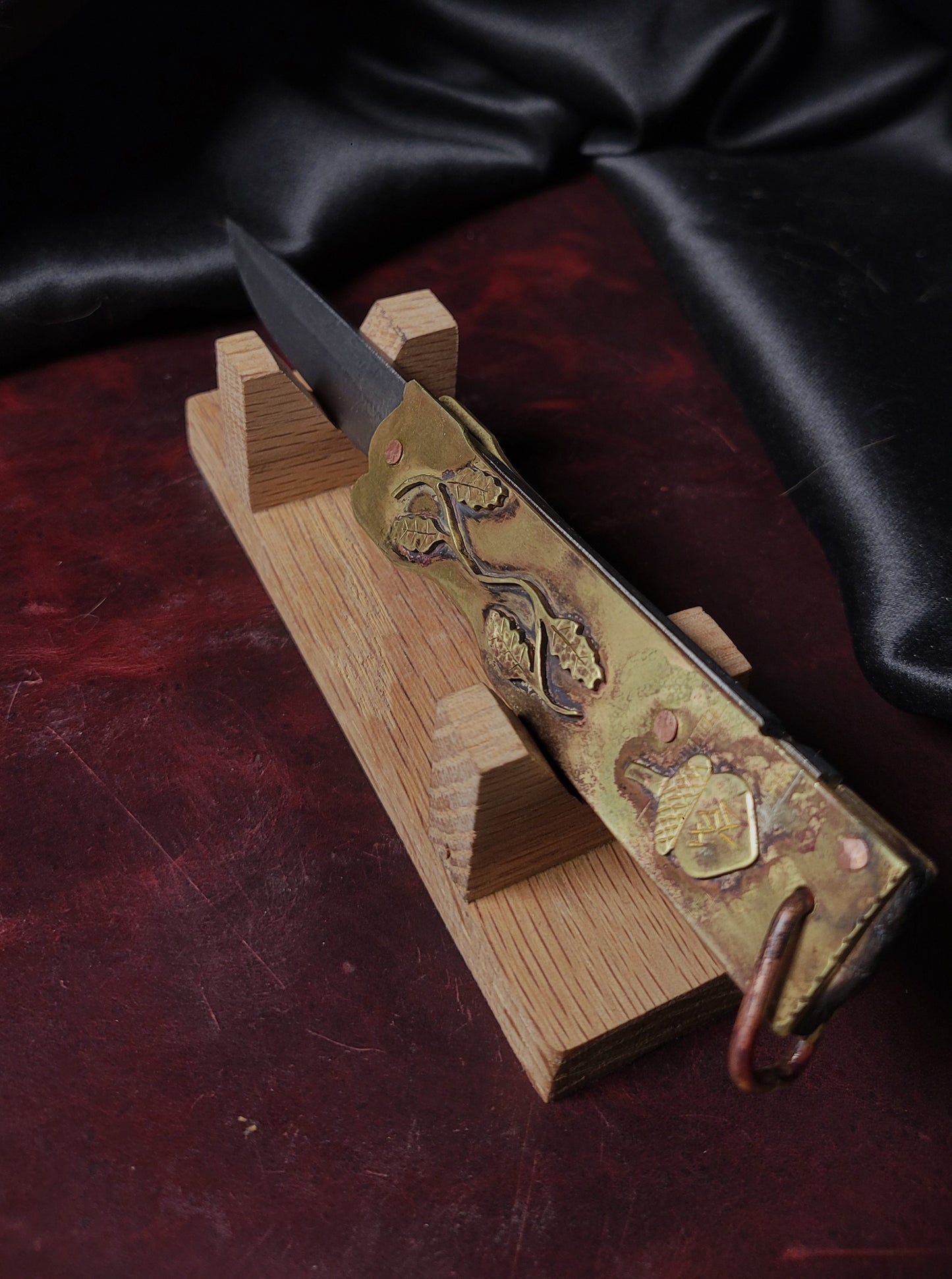 Viking folding knife- A2 steel