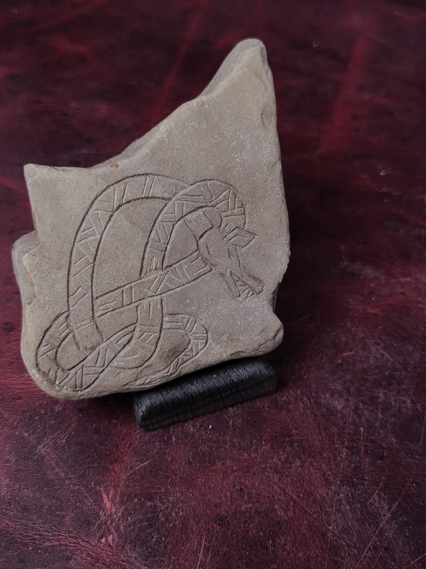 Runestone - dragon knot