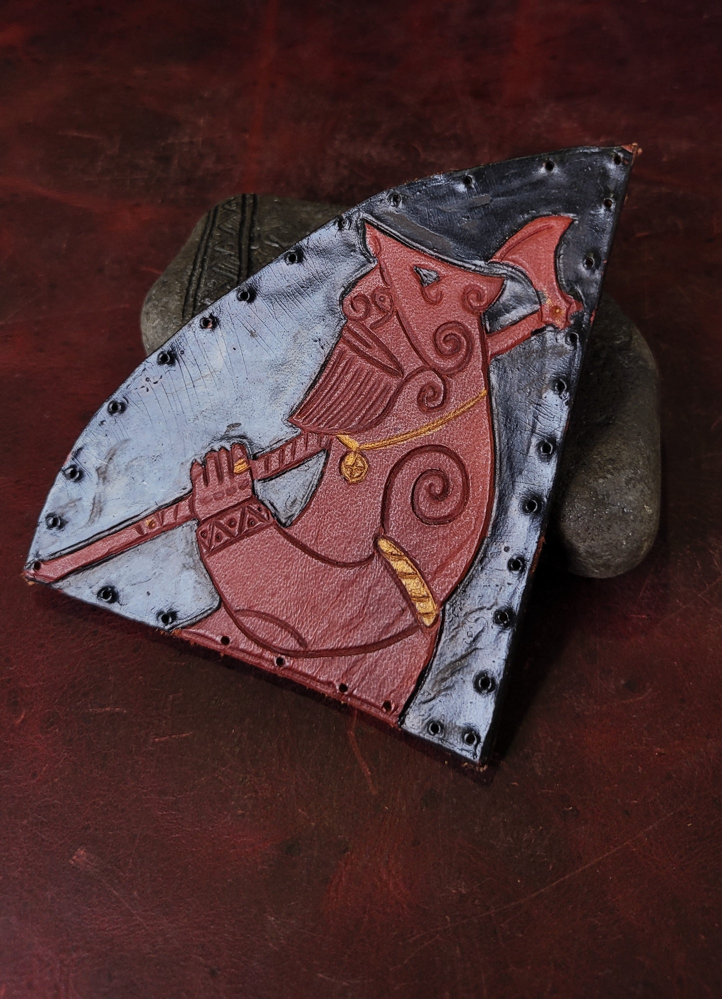 Berserker leather patch