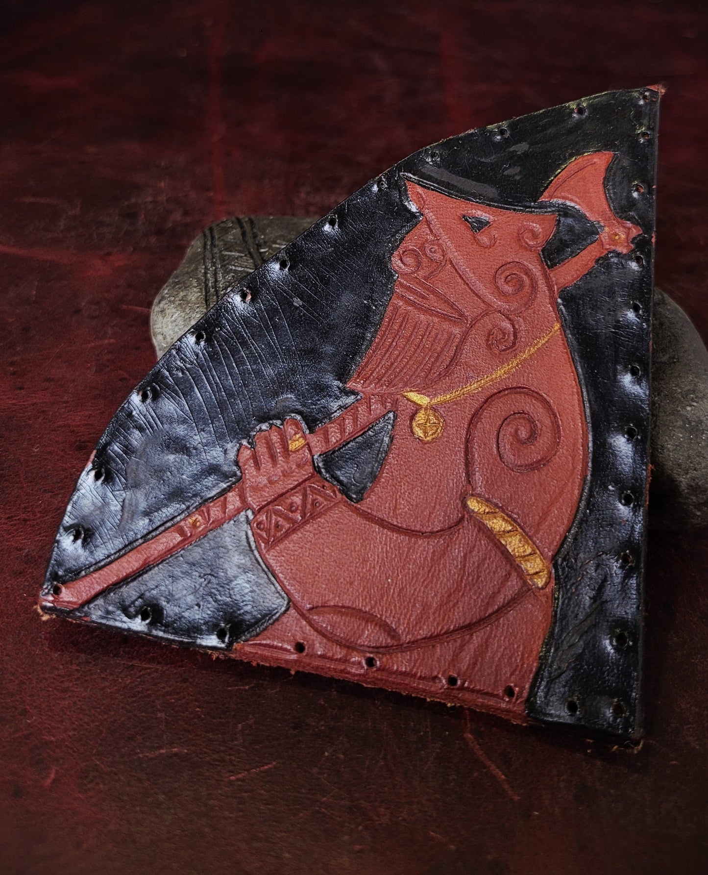 Berserker leather patch
