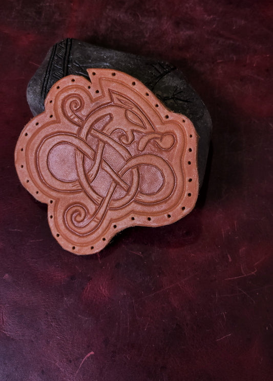 Dragon leather patch