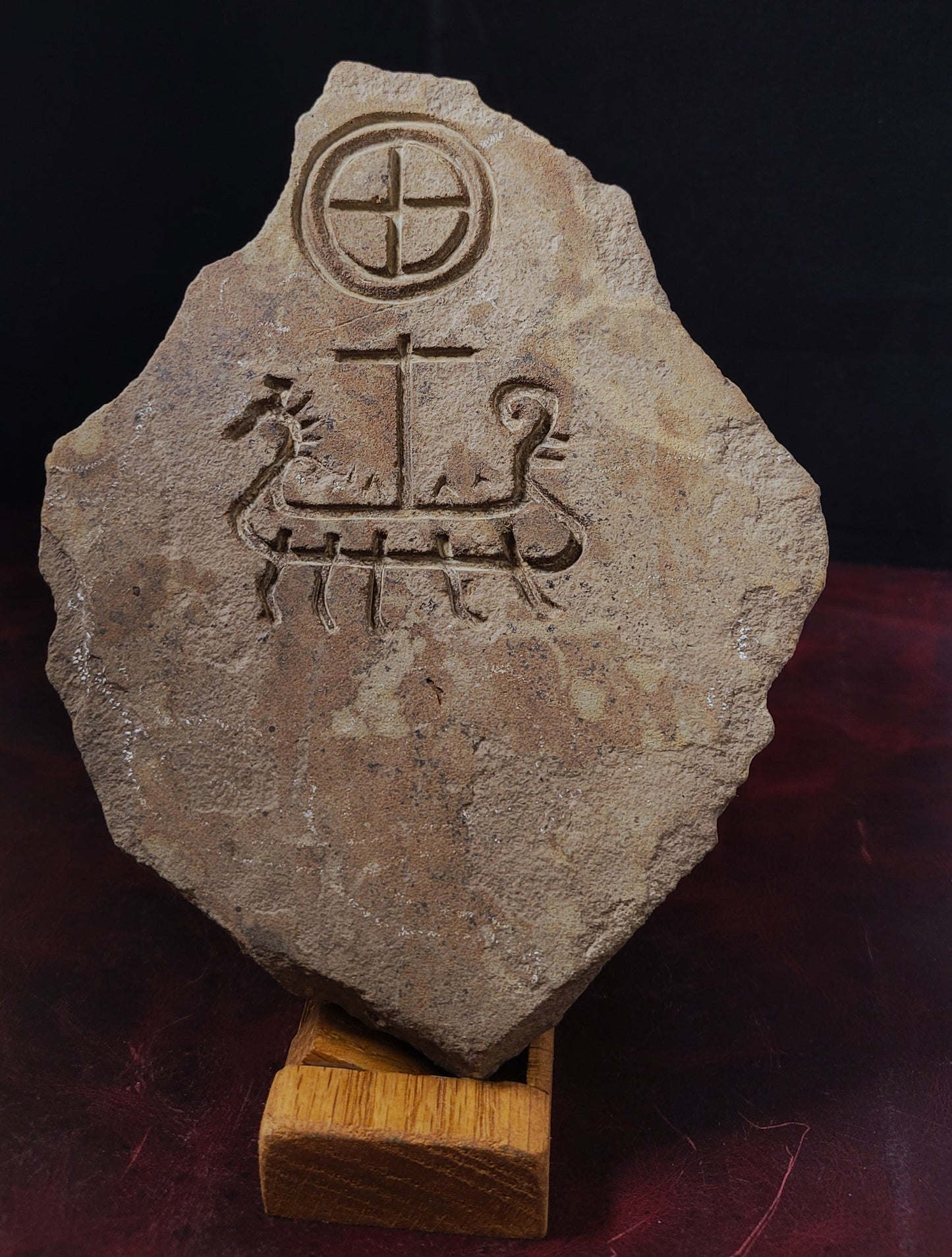 Runestone - Sailing Longship