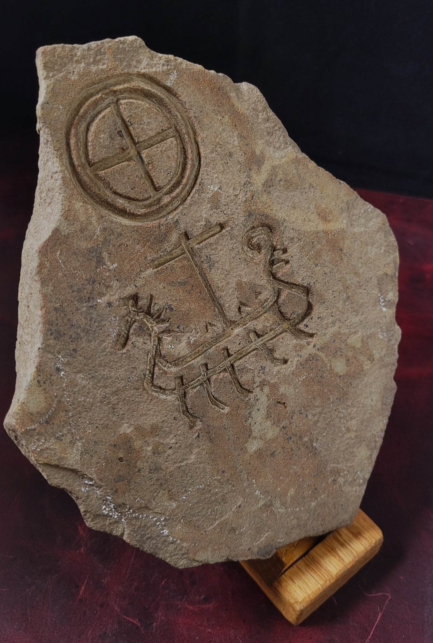 Runestone - Sailing Longship