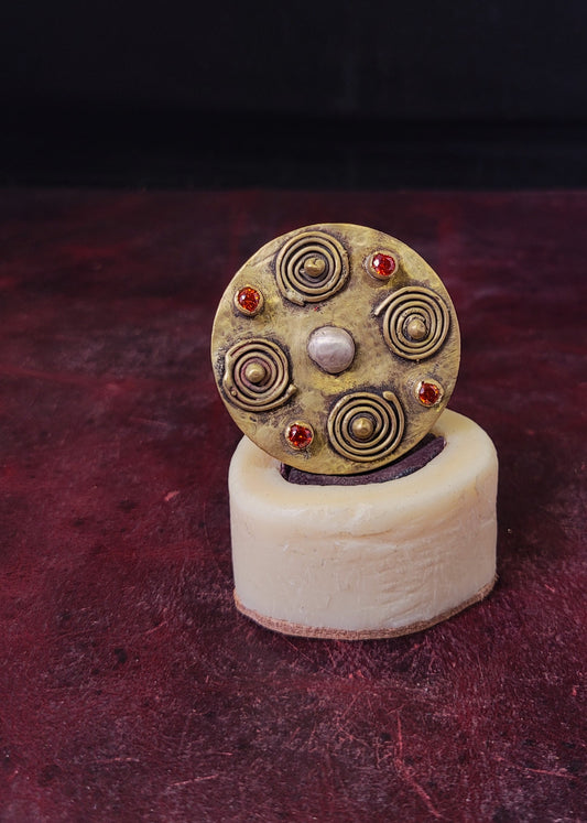 Brass Medieval Brooch