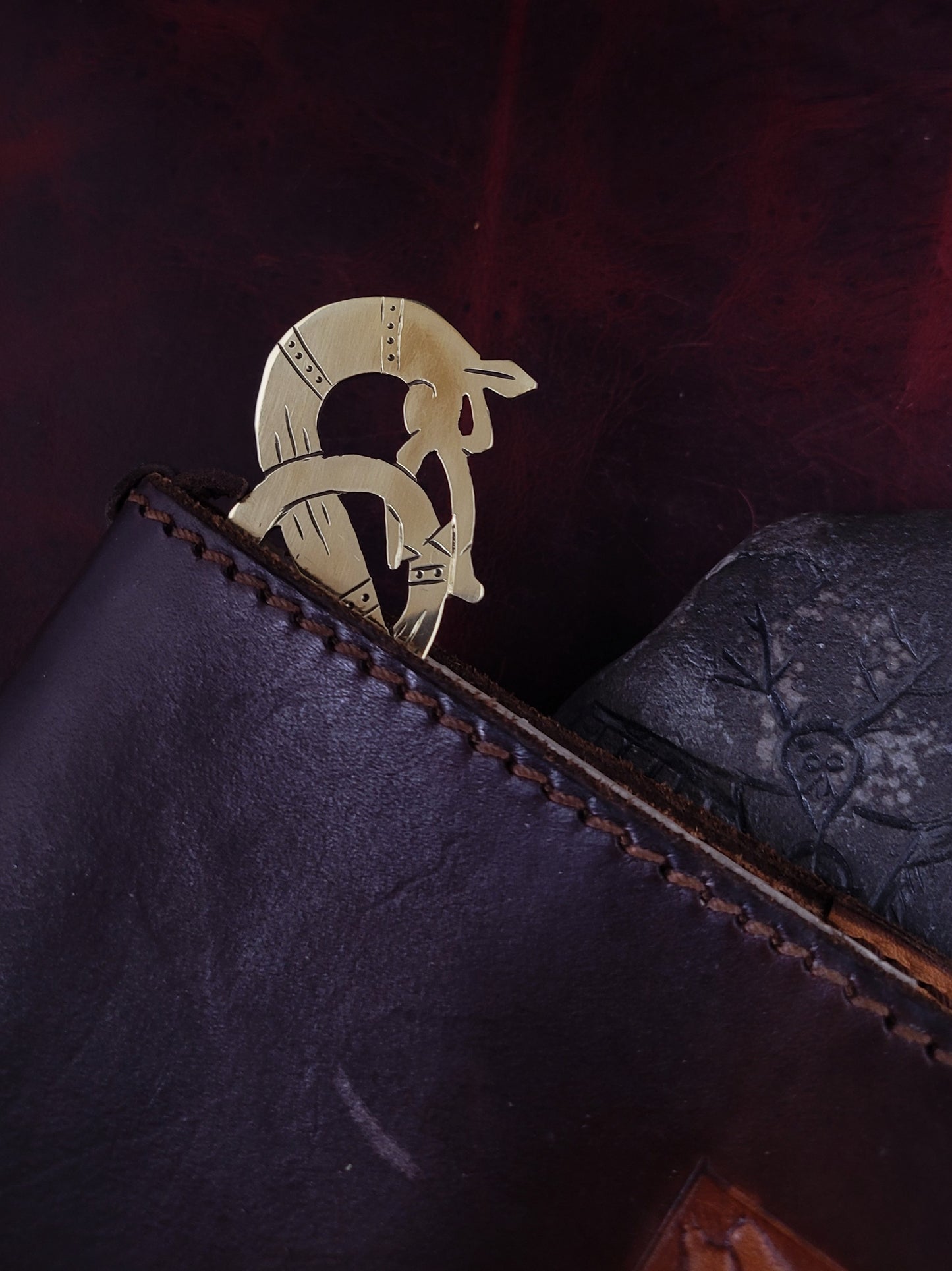 Brass dragon bookmark 1