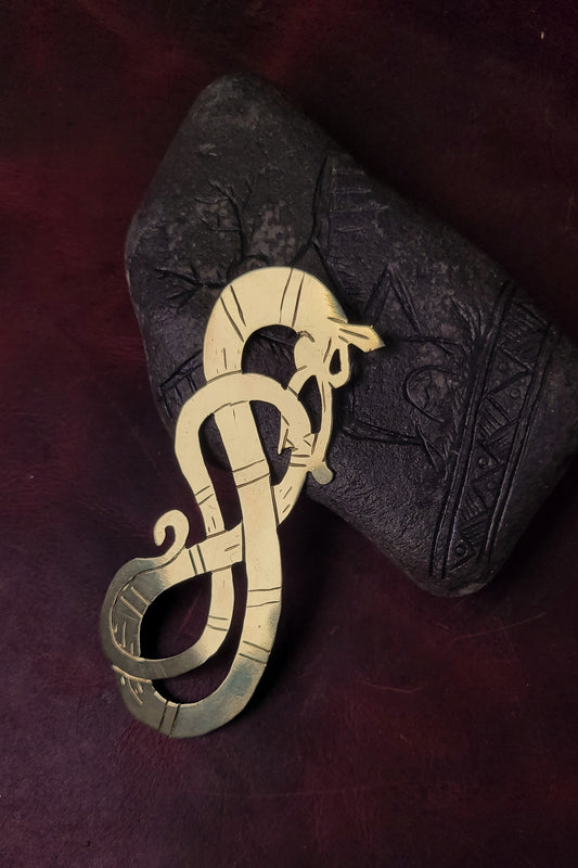 Brass dragon bookmark 2