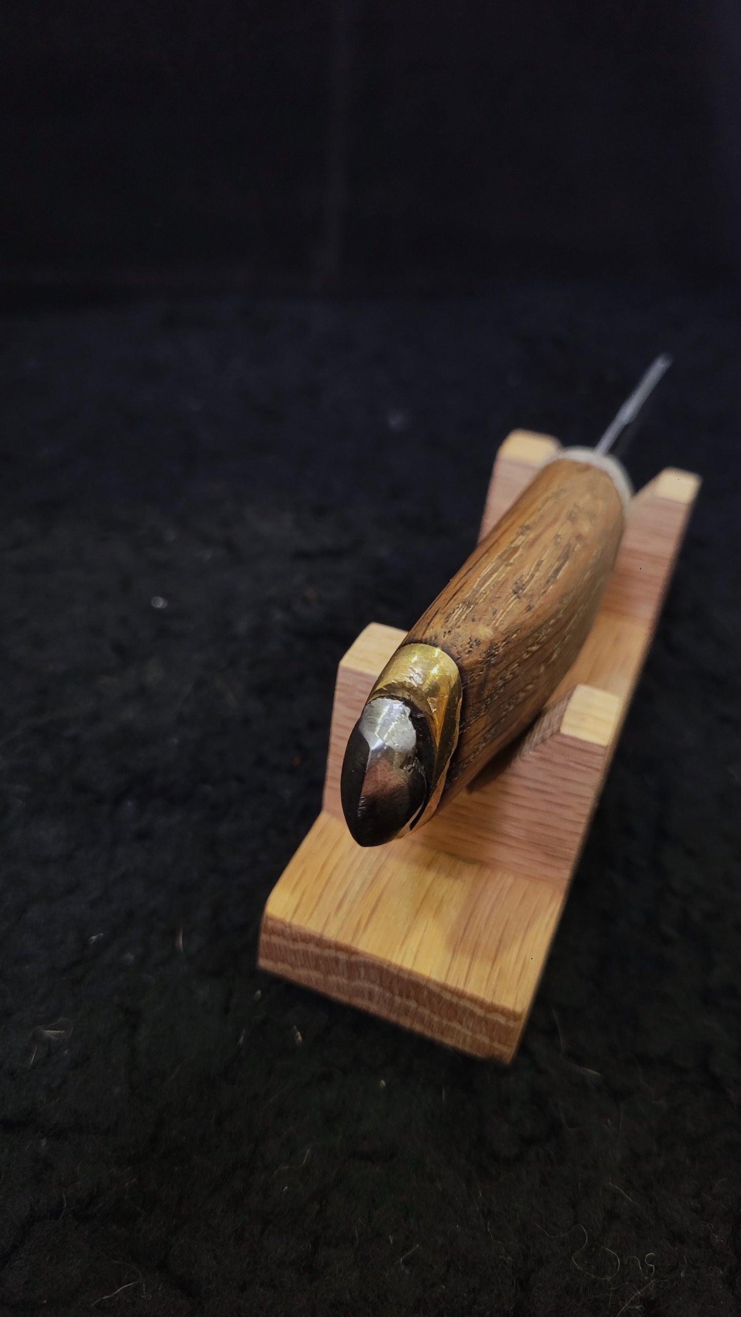 Viking Knife With Carving - A2 Steel