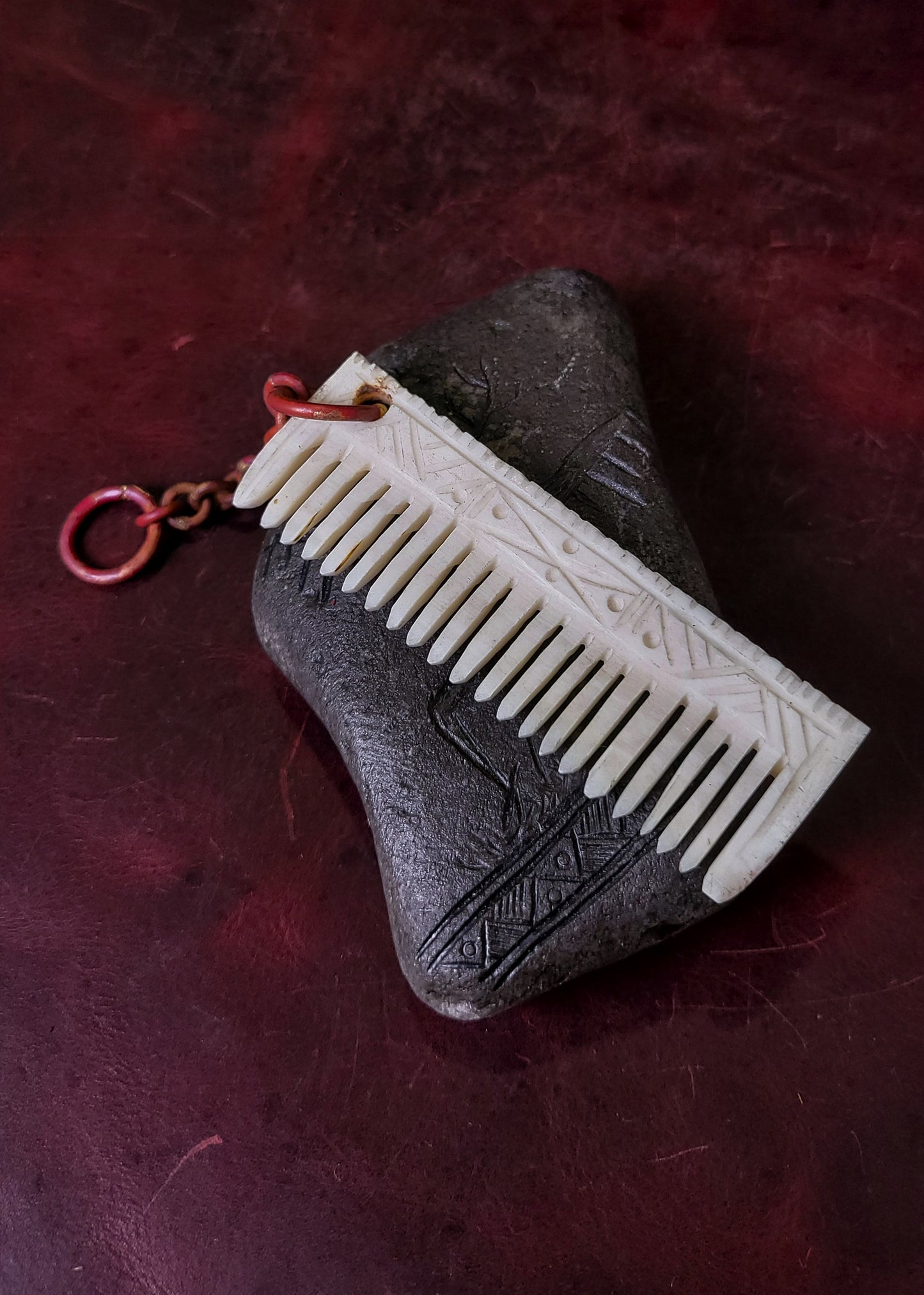Cow Bone Comb