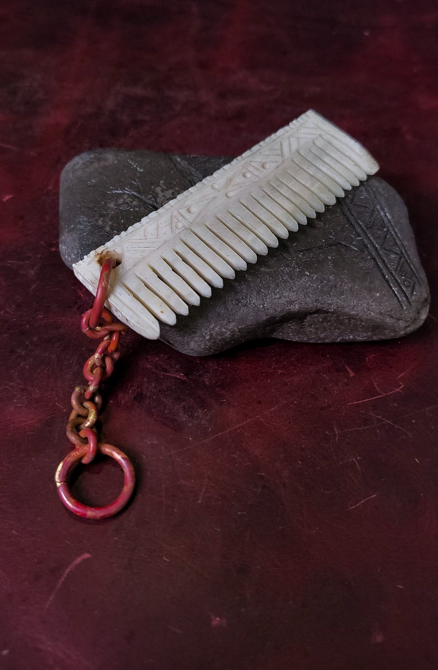 Cow Bone Comb