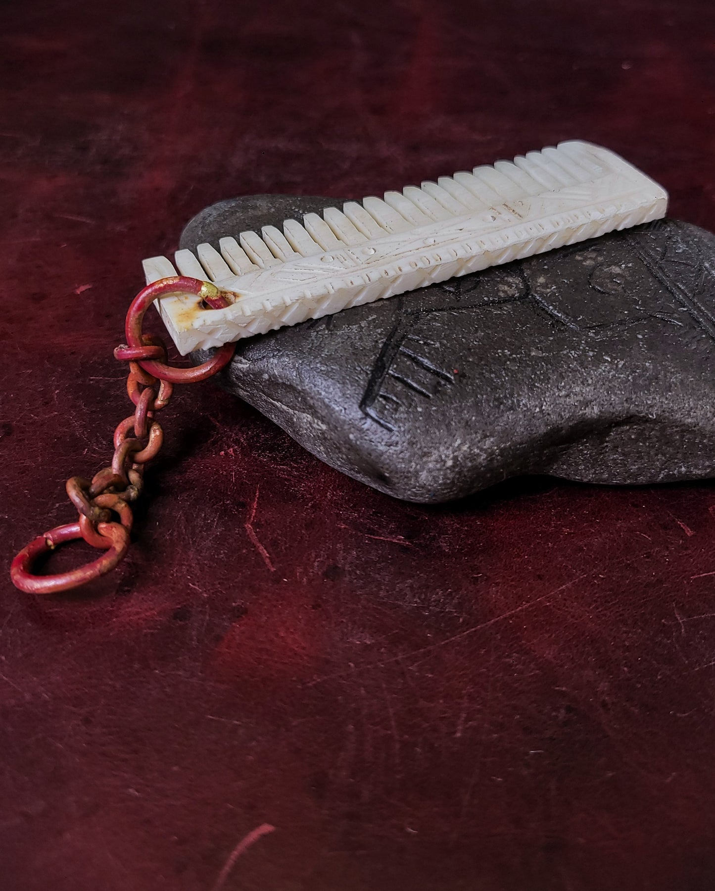 Cow Bone Comb