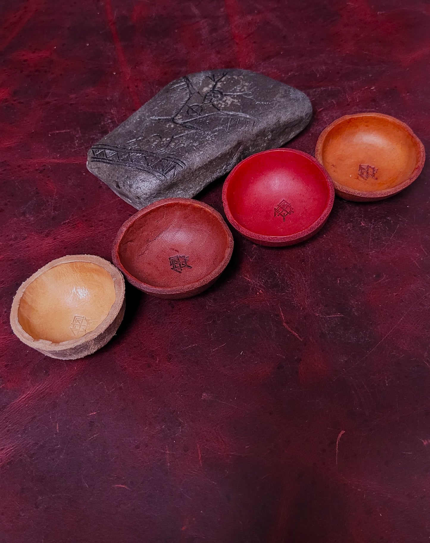 leather ring dish