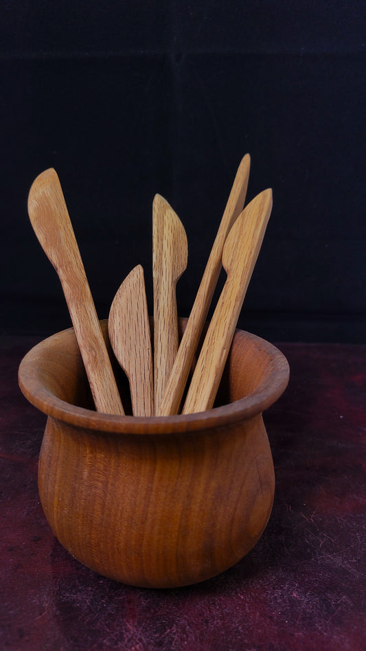 oak stir stick