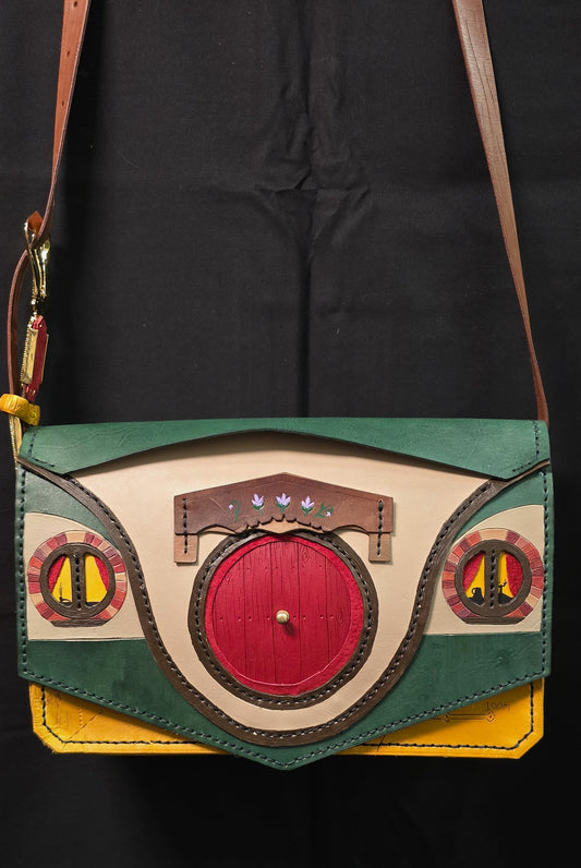Hobbit Home Side Bag -Red door