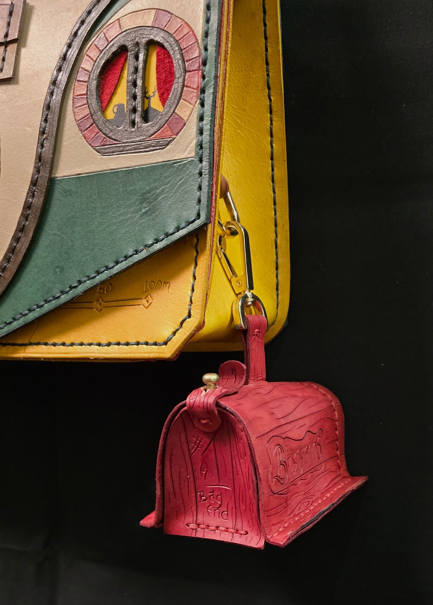 Hobbit Home Side Bag -Red door
